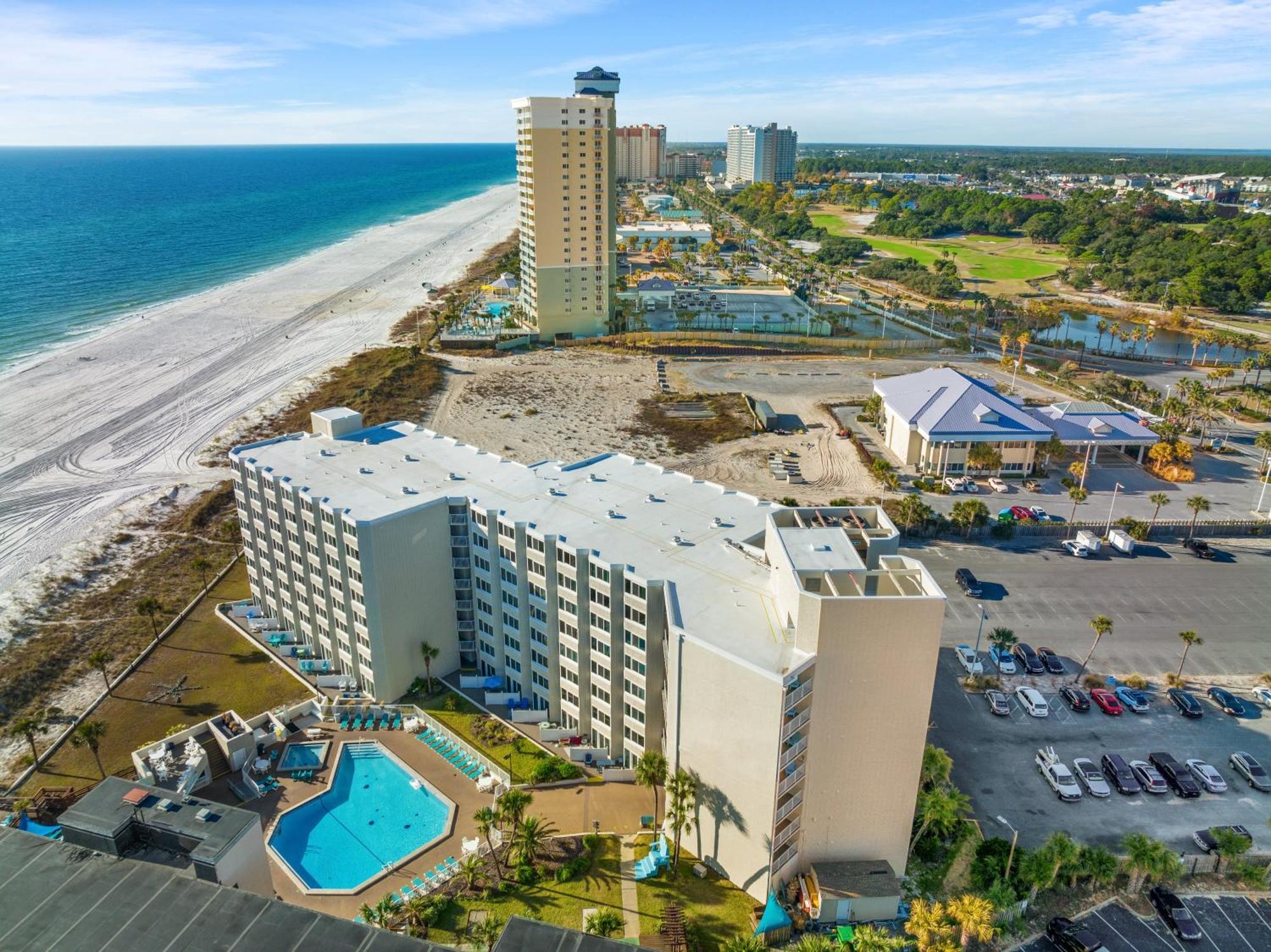 Sea The Gulf - Top Of The Gulf 809 - Beach Front Resort - Ocean View Free Beach Chair Service Panama City Beach Eksteriør bilde
