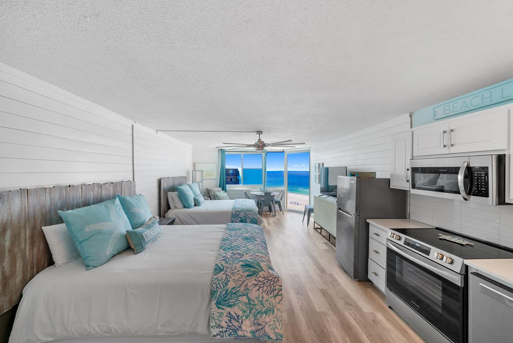 Sea The Gulf - Top Of The Gulf 809 - Beach Front Resort - Ocean View Free Beach Chair Service Panama City Beach Eksteriør bilde